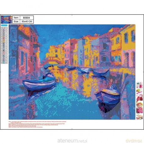 Diamentowa mozaika 5D - Venice 40x50 80904