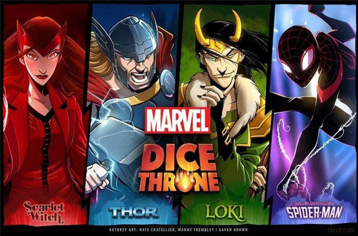 Dice Throne Marvel - 1 [GRA PLANSZOWA]