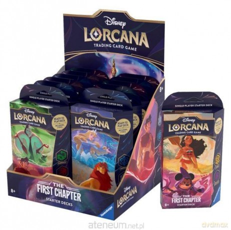 Disney Lorcana (CH1) starter deck set box (12 szt) [KARTY]