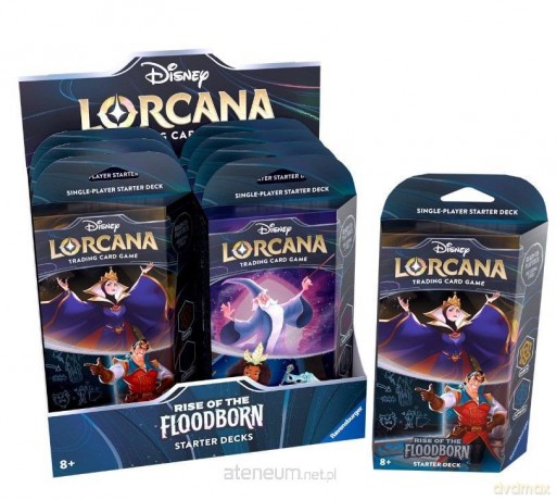 Disney Lorcana (CH2) starter deck set box (8 szt) [KARTY]