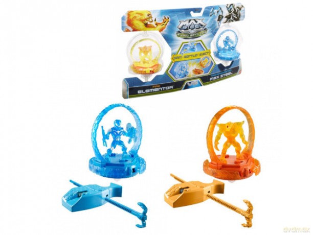 MAX STEEL Turbo Wojownicy Figurka 2 Pak Y9483 [ZABAWKA]