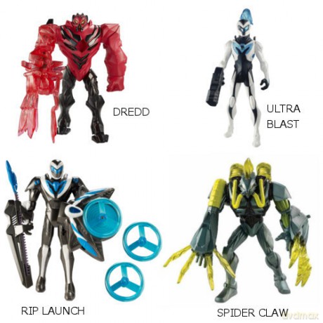 MAX STEEL Turbo Figurka podstawowa Asst, Y 9507 [ZABAWKA]