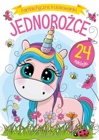 Fantastyczne kolorowanki. Jednorożce - Ewa Gorzkowska-Parnas [KSIĄŻKA]