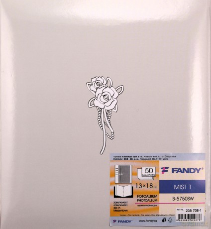 Fotoalbum kieszeniowy szyty Mist 1