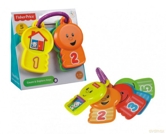 FISHER PRICE Kluczyki liczyki Y4294 [ZABAWKA]