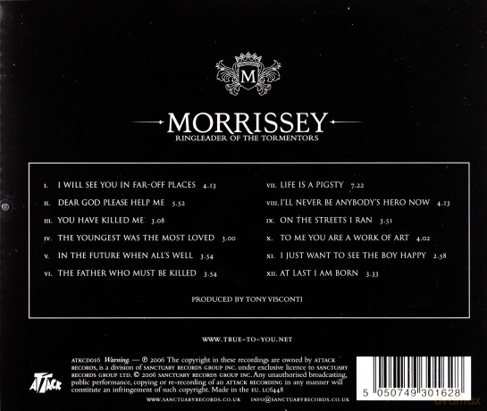 Morrissey: Morrissey/Ringlea [CD]
