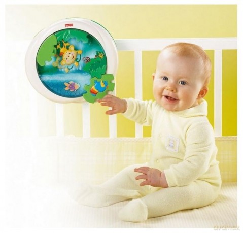 FISHER PRICE Uspokajający wodospad "Las tropikalny" K3800 [ZABAWKA]