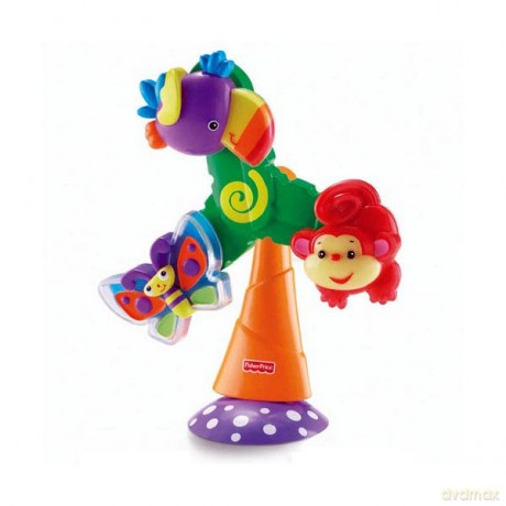 FISHER PRICE Kolorowe drzewko ze zwierzatkami R7334 [ZABAWKA]