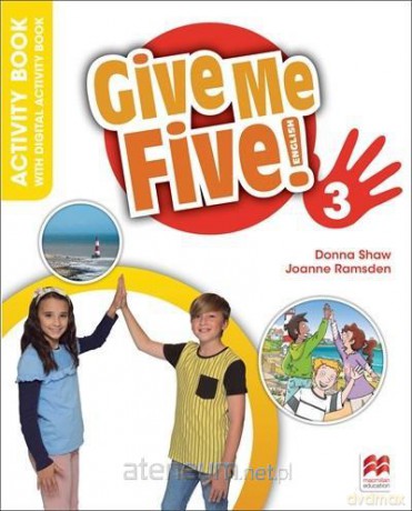 Give Me Five! 3 Activity Book + kod online - Donna Shaw, Joanne Ramsden [KSIĄŻKA]