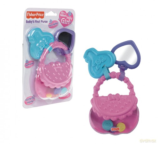 FISHER PRICE Torebka - grzechotka V6958 [ZABAWKA]