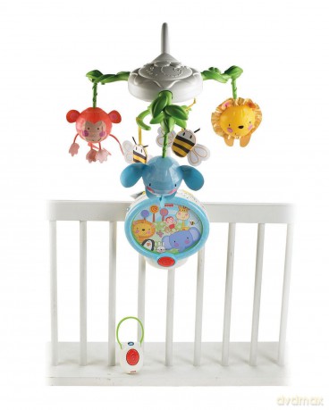 FISHER PRICE Karuzelka ze świecącymi zwierzaczkami i projektorem W2622 [ZABAWKA]
