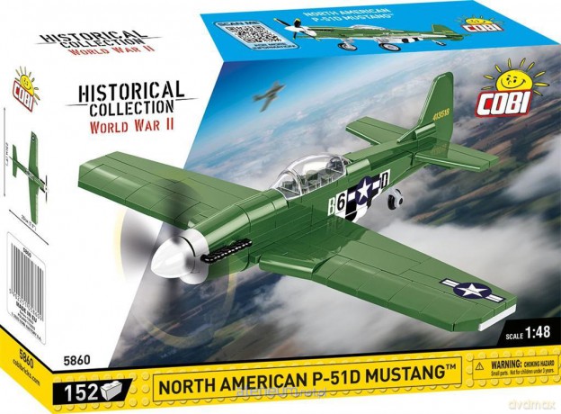 HC WWII North American P-51D Mustang [KLOCKI]