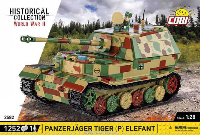 HC WWII Panzerjager Tiger P Elefant [KLOCKI]