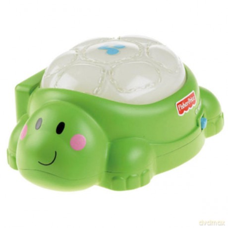 FISHER PRICE Świecący żółwik - lampka z uspokajającymi melodiami W2783 [ZABAWKA]