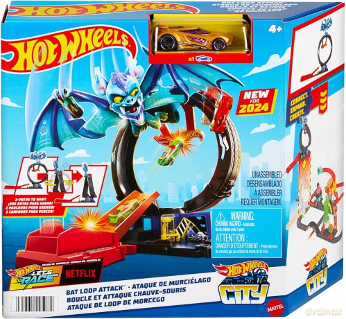 Hot Wheels City Pętla nietoperza