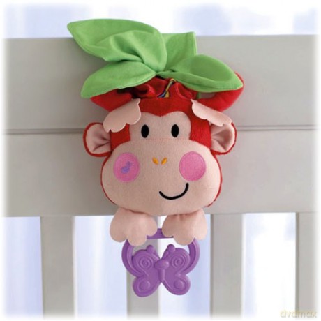 FISHER PRICE Muzyczna małpka - zawieszka do łóżeczka Y3624 [ZABAWKA]