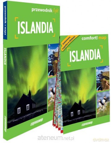 Islandia light: przewodnik + mapa - Justyna Bajer [KSIĄŻKA]