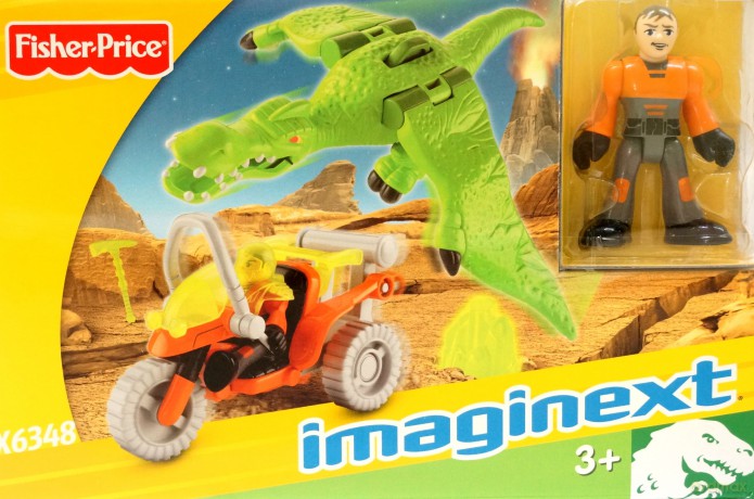 FISHER PRICE Figurki dinozaurów asortyment W6016 [ZABAWKA]