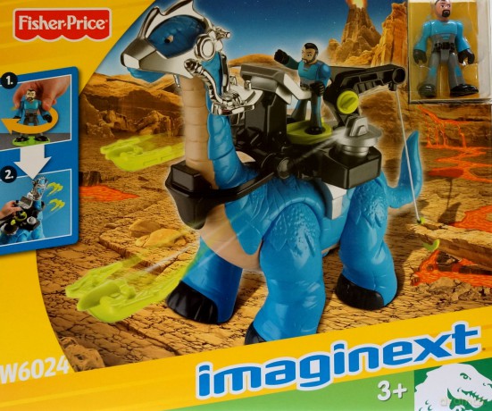 FISHER PRICE Duży dinozaur W6023 [ZABAWKA]