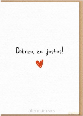 Karnet - Dobrze, że jesteś!