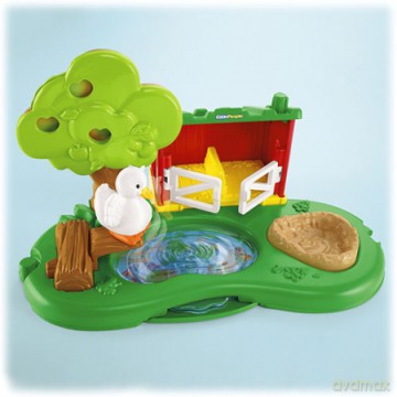 FISHER PRICE Zagroda dla zwierząt / Pokój zabaw Y8198 [ZABAWKA]