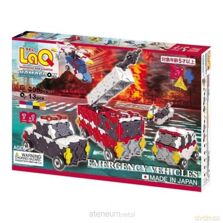 Klocki edukacyjne Emergency Vehicles [KLOCKI]