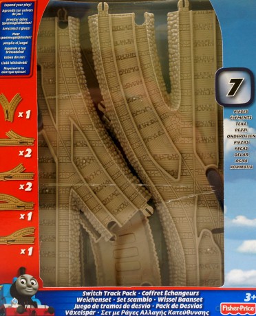 FISHER PRICE Tomek i Przyjaciele Track Master - zestaw torów T0209 [ZABAWKA]