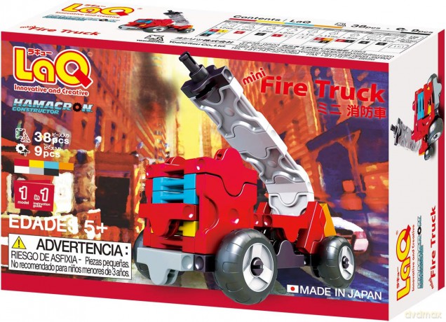 Klocki edukacyjne Mini Fire Truck [KLOCKI]