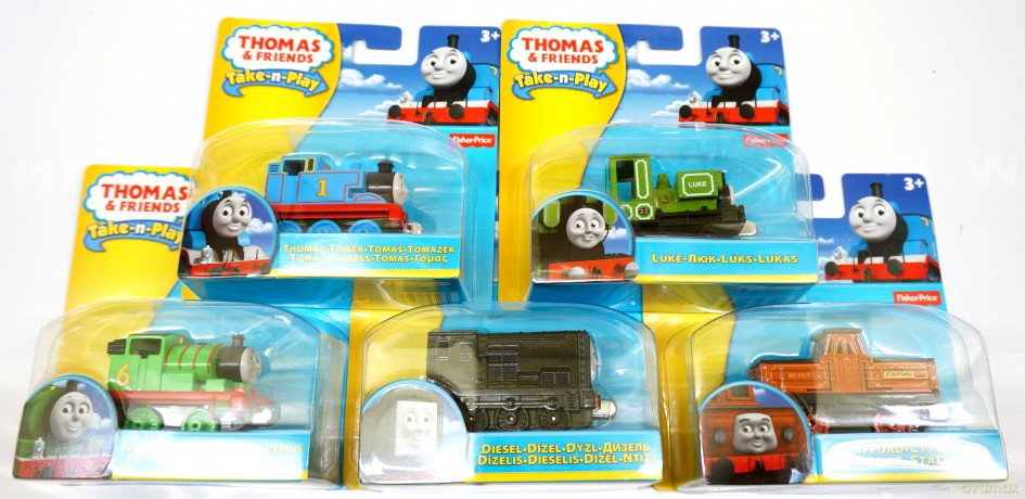 FISHER PRICE Tomek i Przyjaciele Mała lokomotywka T0929 [ZABAWKA]