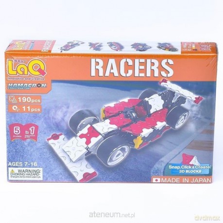 Klocki edukacyjne Racers [KLOCKI]