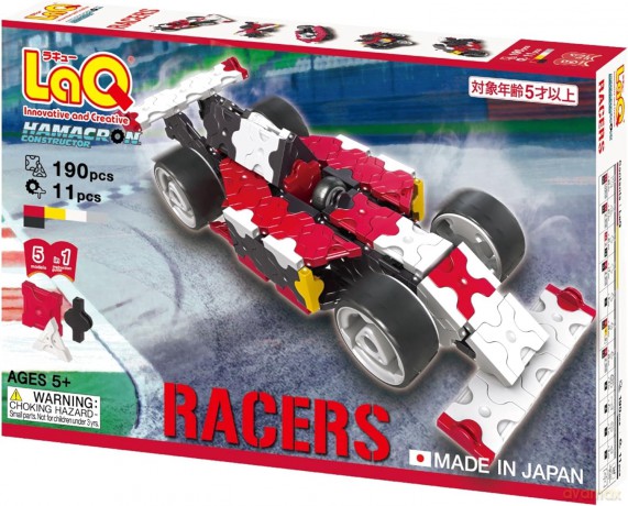 Klocki edukacyjne Racers [KLOCKI]