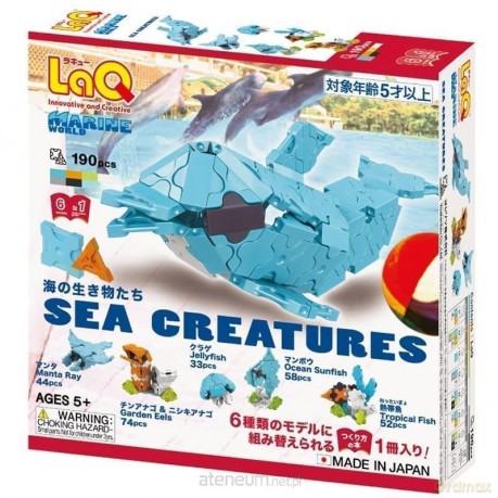 Klocki edukacyjne Sea Creatures [KLOCKI]