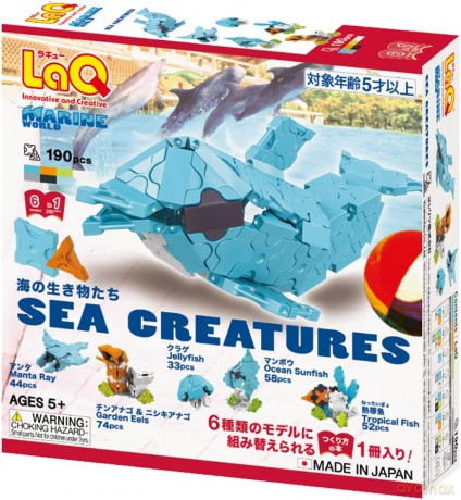 Klocki edukacyjne Sea Creatures [KLOCKI]