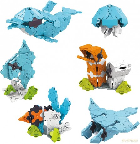 Klocki edukacyjne Sea Creatures [KLOCKI]