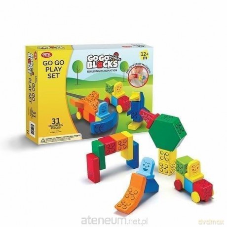 Klocki magnetyczne klasyczne 31el [KLOCKI]
