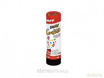 Konfetti strzelające metaliczne 20 cm