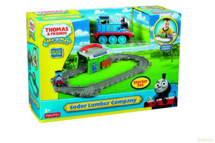 FISHER PRICE Tomek i Przyjaciele Tomek i przygoda w tartaku Y3018 [ZABAWKA]
