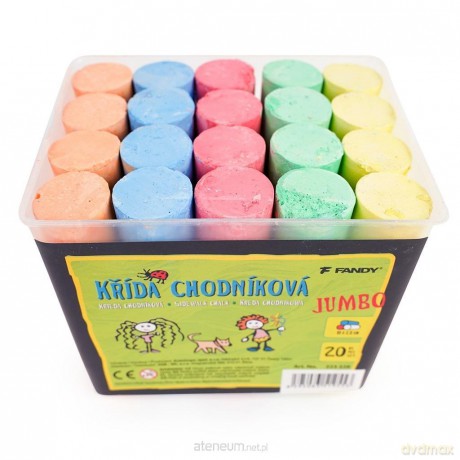 Kreda chodnikowa Jumbo 20 szt