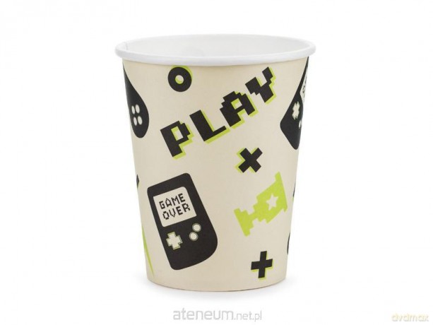 Kubeczki Gamer 220ml 6 szt