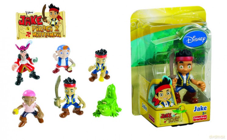FISHER PRICE Jake i Piraci z Nibylandii, Figurka X8166 [ZABAWKA]