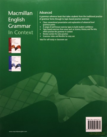 Ma cmillan English Grammar In Context Advanced - Michael Vince [KSIĄŻKA]