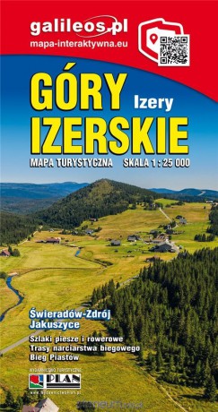 Mapa turystyczna - Góry Izerskie 1:25 000 [KSIĄŻKA]