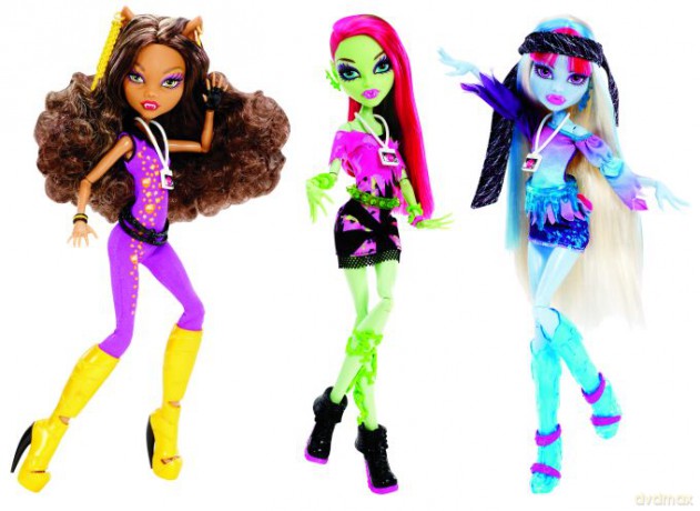 MONSTER HIGH Koncert Asortyment Y7692 [ZABAWKA]