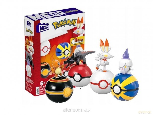 Mega Pokemon - Drużyna typu ognistego HTJ06 [KLOCKI]