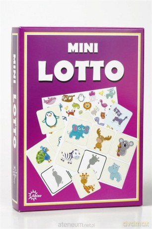Mini Lotto ABINO [GRA PLANSZOWA]