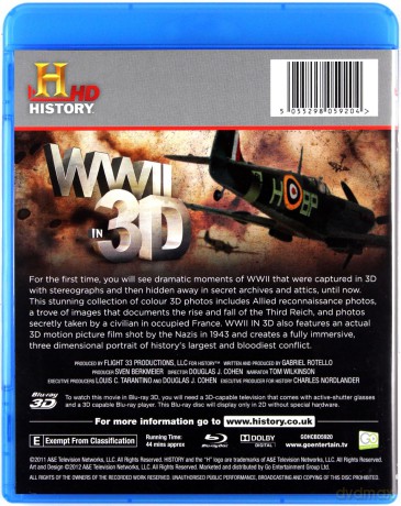 II Wojna Światowa (World War II in 3D) [Blu-Ray 3D]