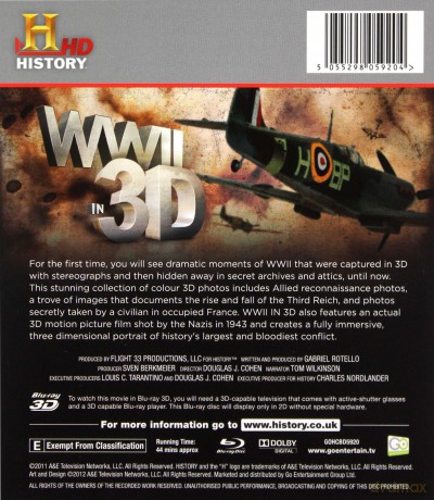 II Wojna Światowa (World War II in 3D) [Blu-Ray 3D]