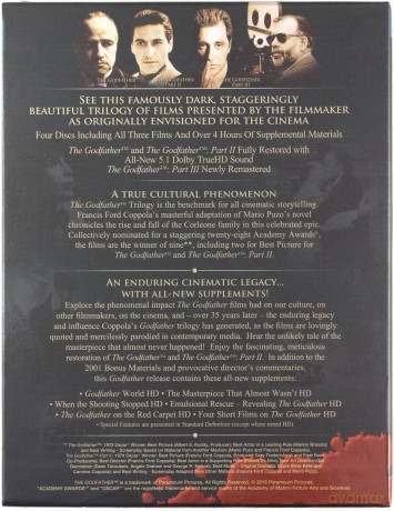 The Godfather (Ojciec Chrzestny) [4Blu-Ray]