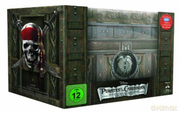 Pirates of The Caribbean - Limited Chest Edition (Piraci z Karaibów) [8xBlu-Ray]+[CD]