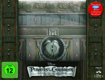 Pirates of The Caribbean - Limited Chest Edition (Piraci z Karaibów) [8xBlu-Ray]+[CD]